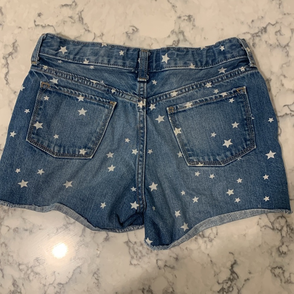 Old Navy Star Denim Shorts Embellished July 4th - Picture 2 of 3